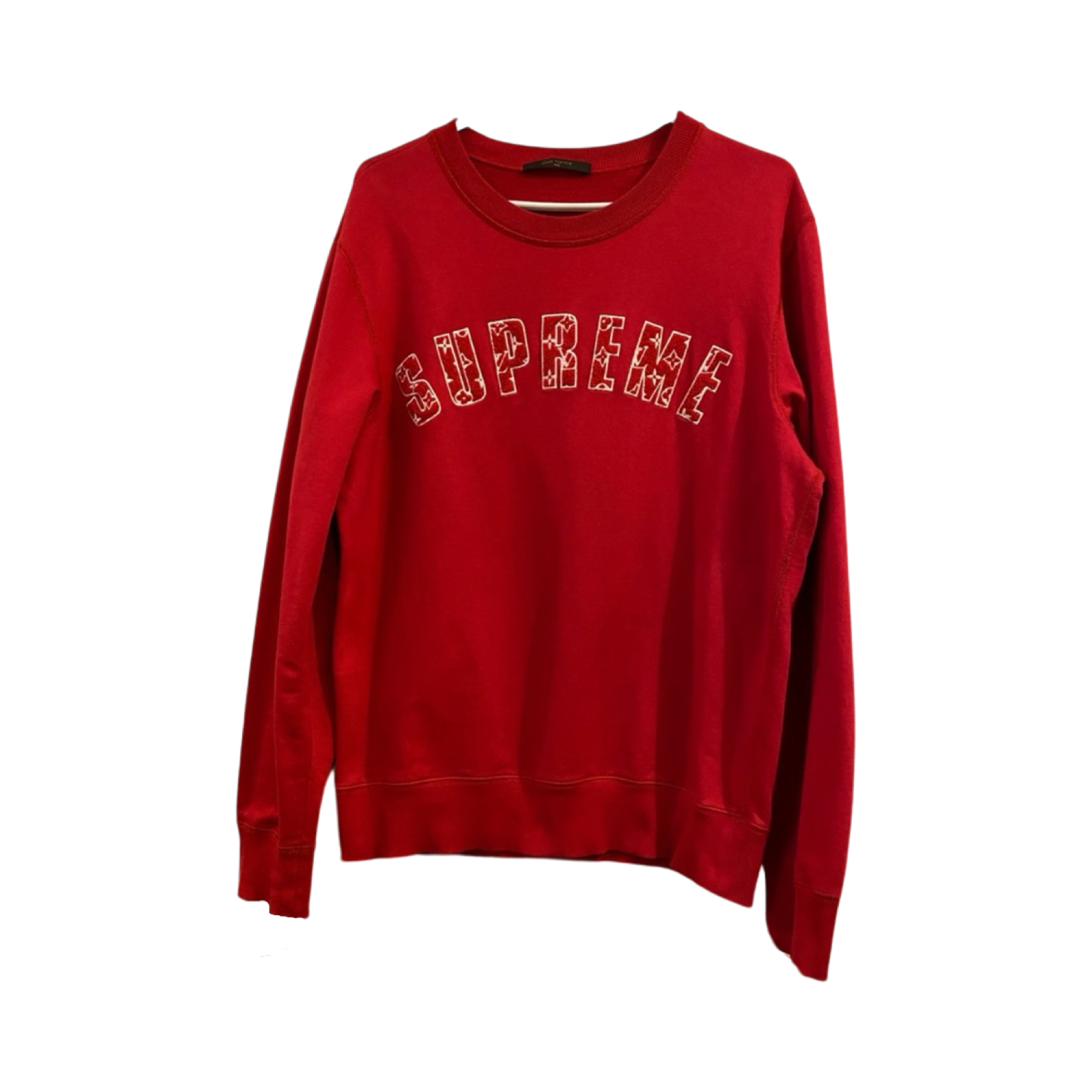 LOUIS VUITTON X SUPREME LOGO SWEATSHIRT CanLuxHub