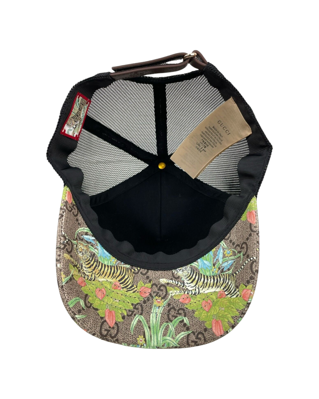 Gucci flower top hat