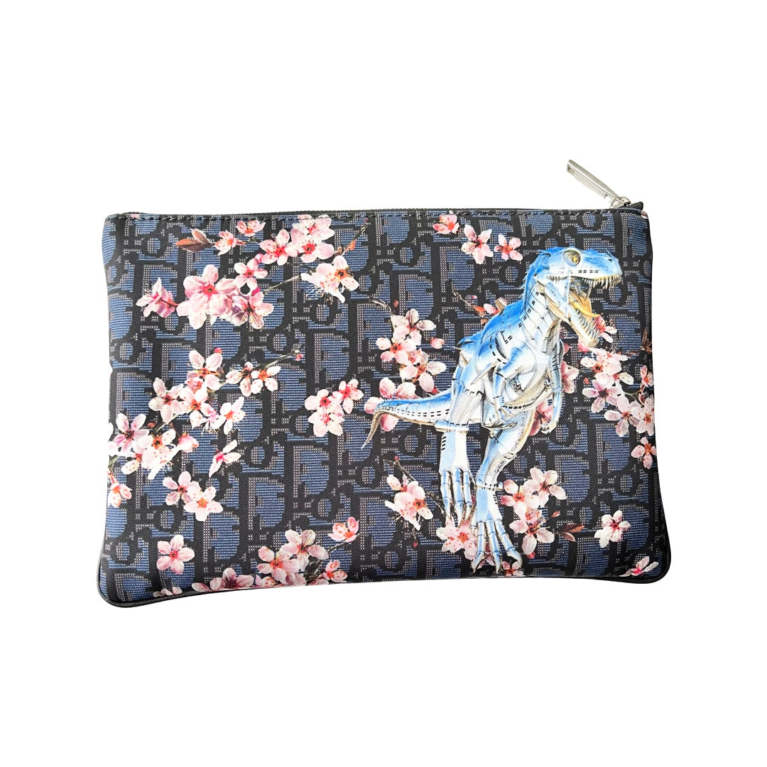 DIOR X SORAYAMA DINOSAUR POUCH