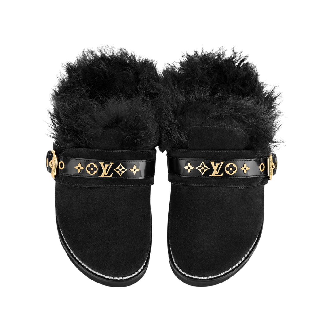 Louis Vuitton Women's Winterbreak Flat Comfort Mule Beige For