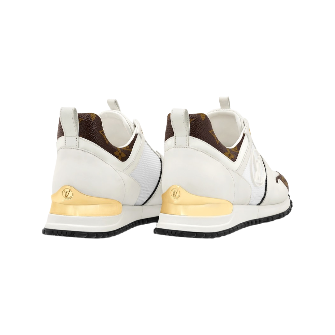 Louis vuitton white run 2025 away sneaker