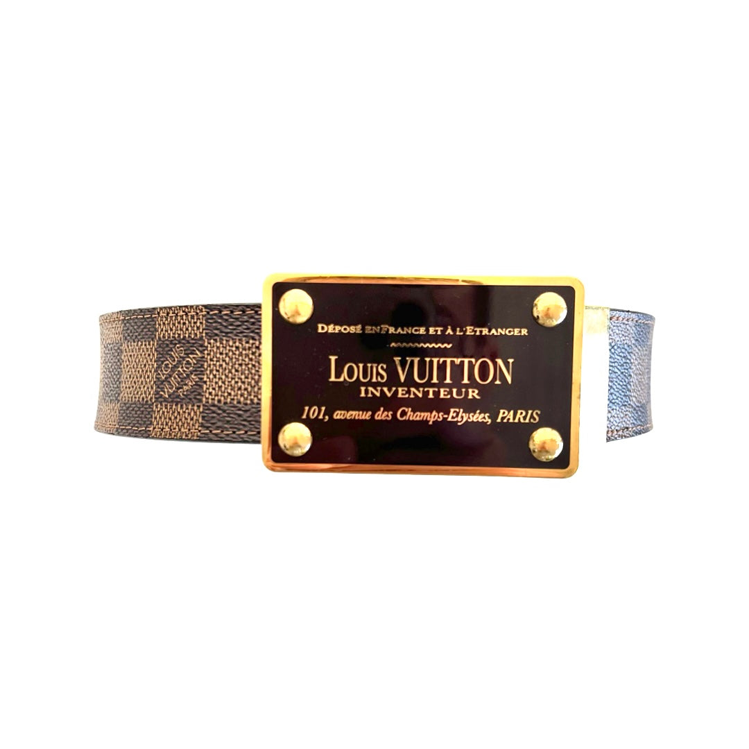 LOUIS VUITTON M9677 INVENTEUR REVERSIBLE BELT, Luxury, Accessories