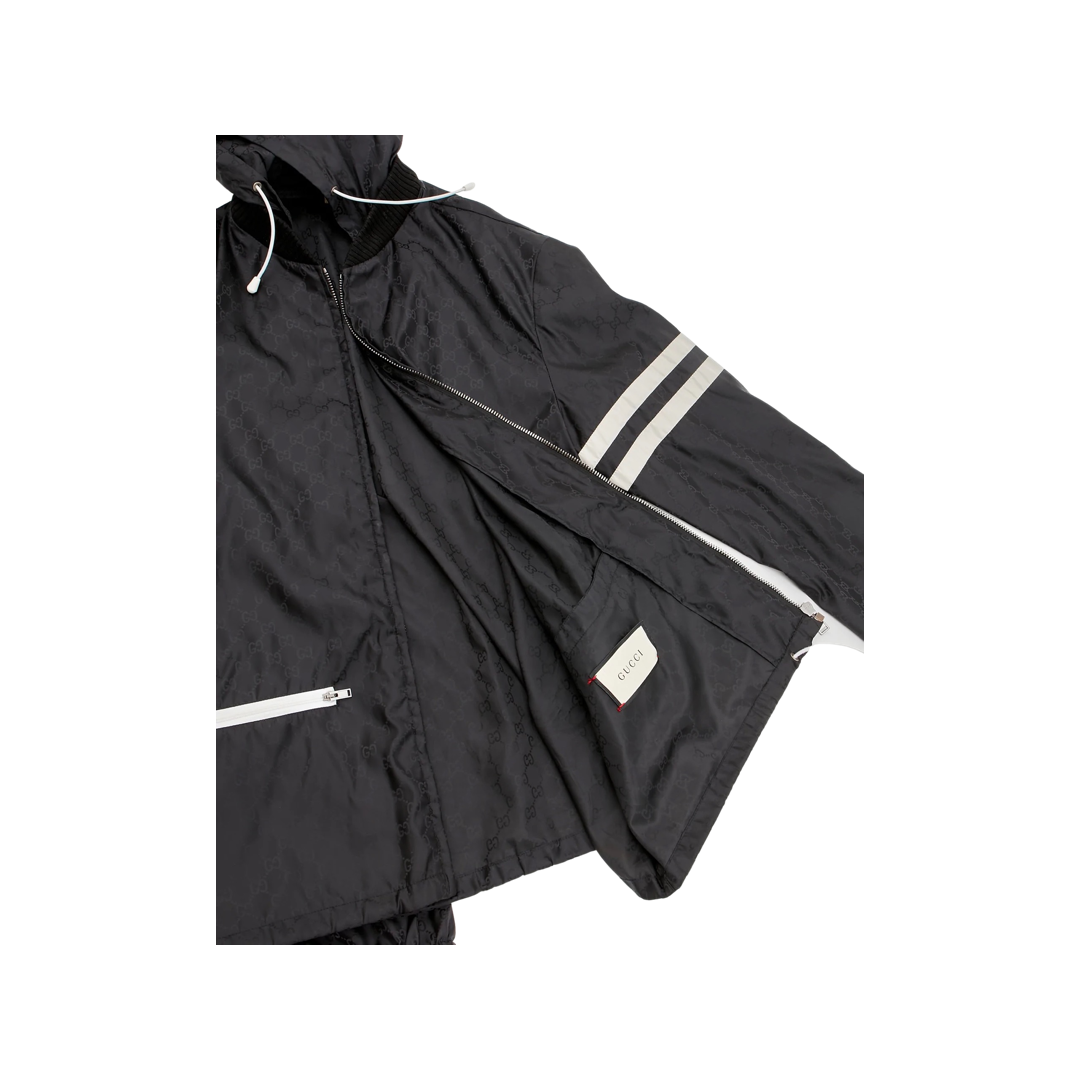 Gucci top windbreaker black